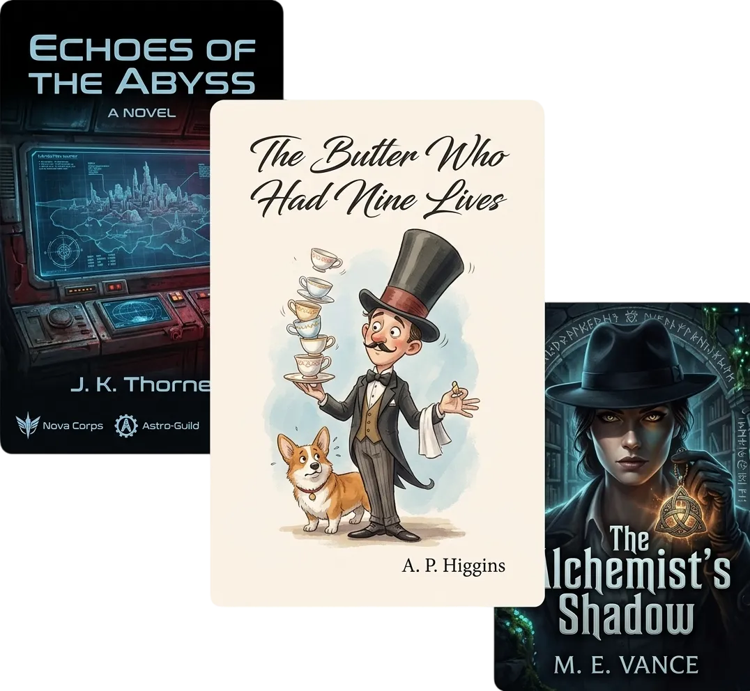 Our publishing team working with authors